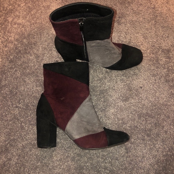 ASOS color block booties - Picture 1 of 3